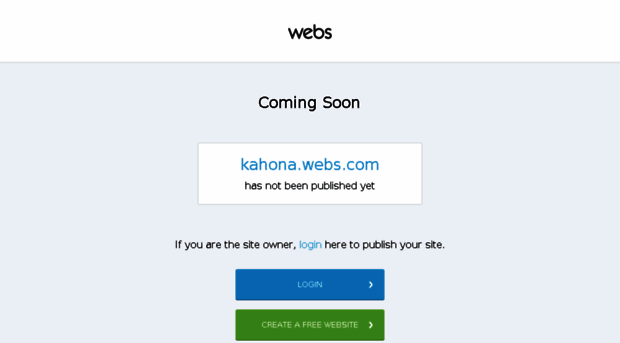 kahona.webs.com