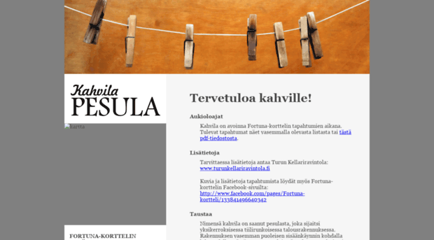 kahvilapesula.fi