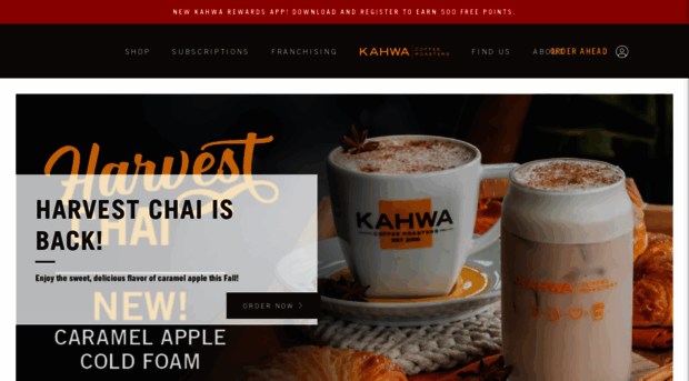 kahwacoffee.com