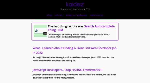 kaidez.com