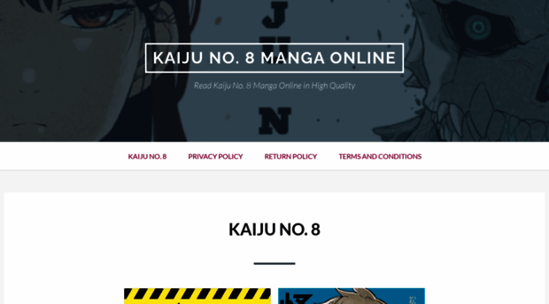 kaiju-no-8.com