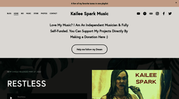 kaileesparkmusic.com