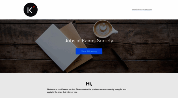 kairossociety.recruiterbox.com