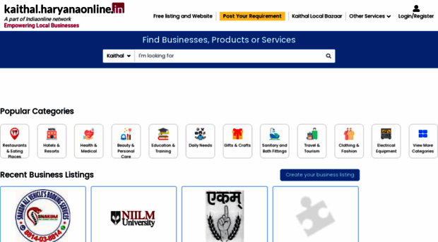 kaithal.haryanaonline.in
