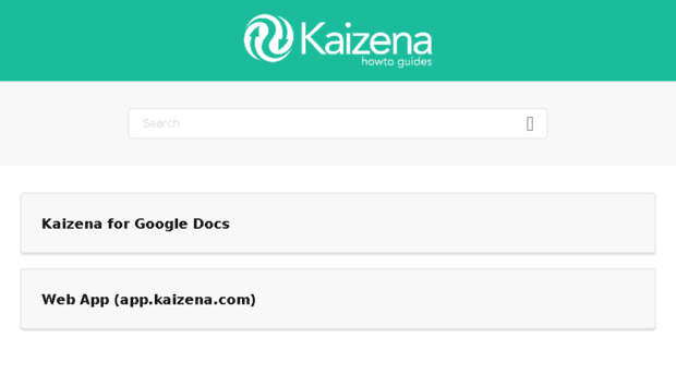 kaizena.zendesk.com