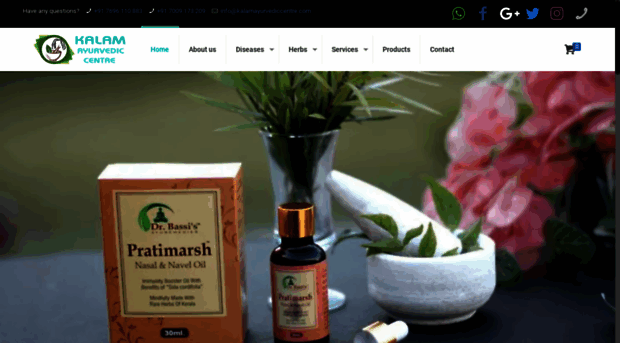 kalamayurvediccentre.com