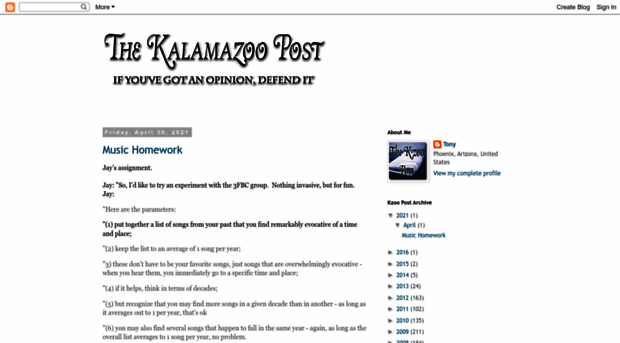 kalamazoopost.blogspot.com