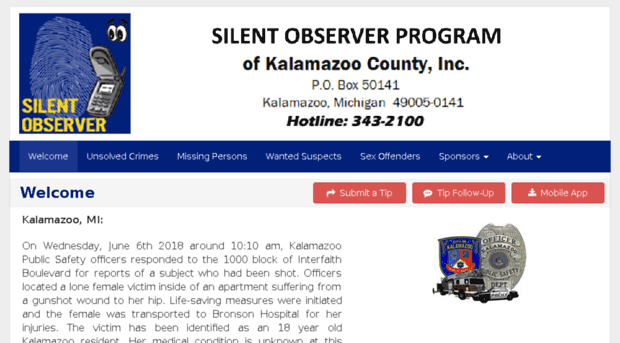 kalamazoosilentobserver.com