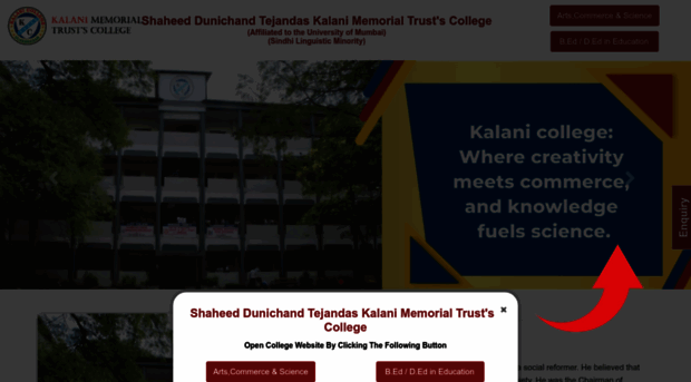 kalanicollege.in