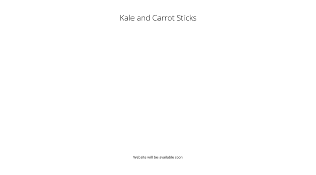 kaleandcarrotsticks.com