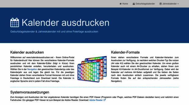 kalenderausdrucken.net