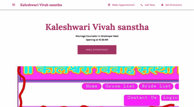 kaleshwarivivah.business.site