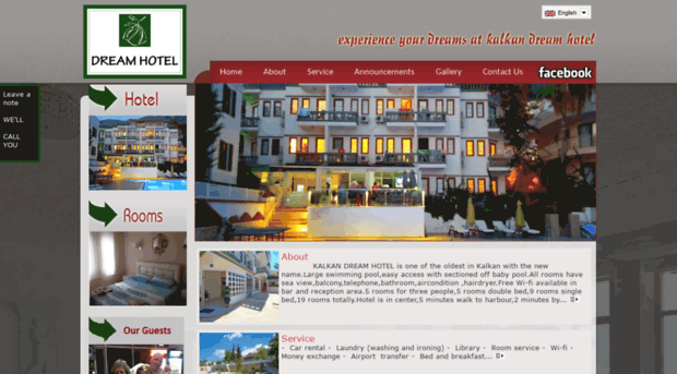 kalkandreamhotel.com