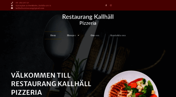 kallhallrestaurang.se