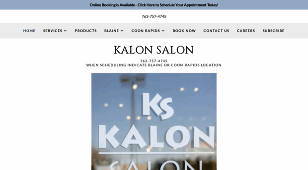 kalonsalonandspa.com