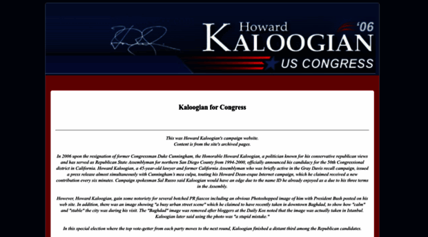 kaloogianforcongress.com