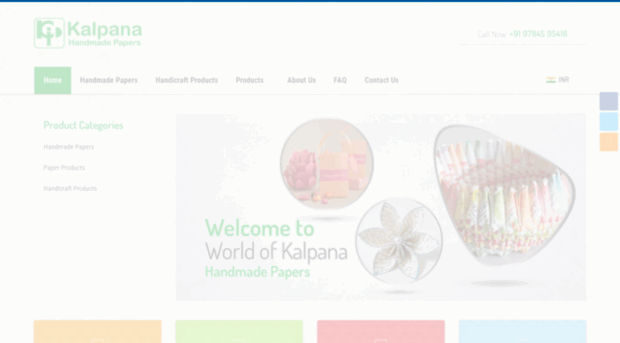 kalpanahandmadepaper.co.in