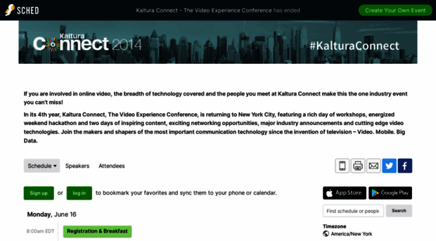 kalturaconnectthevideoexper2014.sched.org