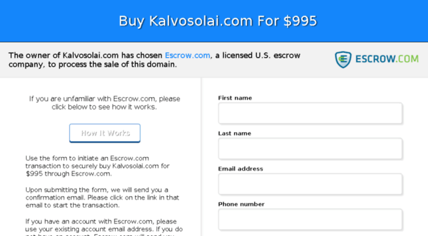 kalvosolai.com