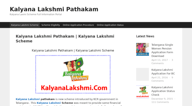 kalyanalakshmi.com