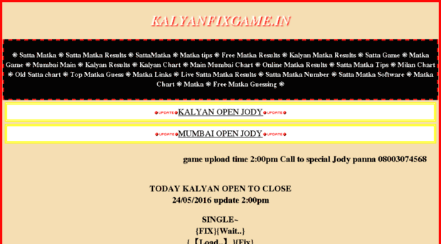 kalyanfixgame.in