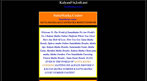 kalyanfixjodi.net