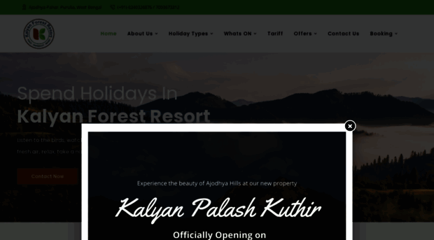 kalyanforestresort.com