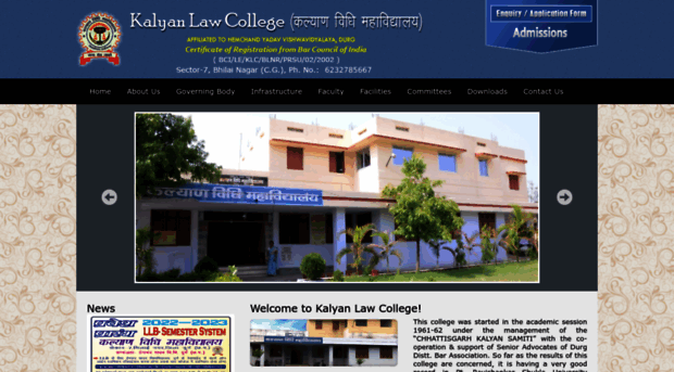 kalyanlawcollege.org