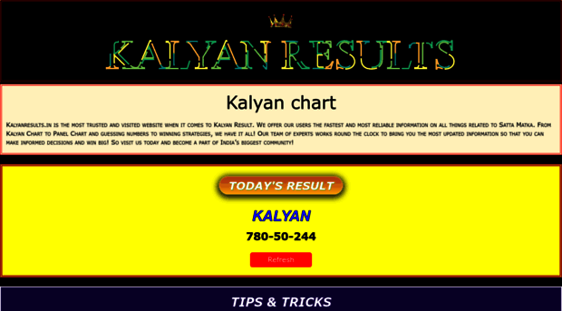 kalyanresults.in