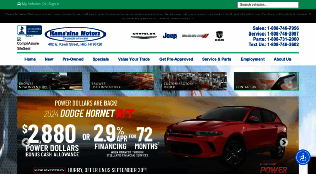 kamaainamotors.com