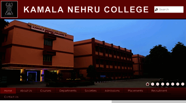 kamalanehrucollege.org