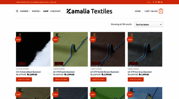 kamaliatextiles.com