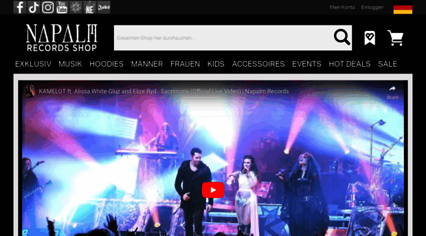 kamelot.napalmrecords.com