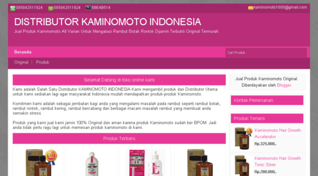 kaminomotoindonesia.com