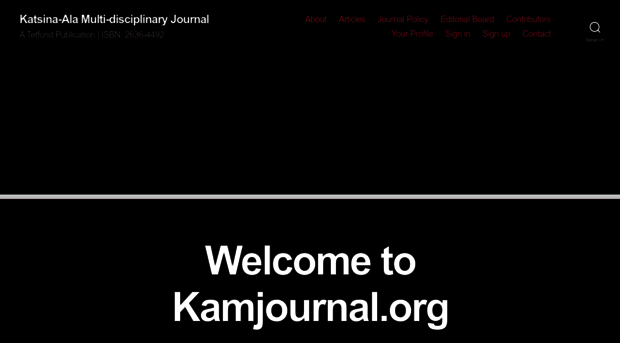 kamjournal.org