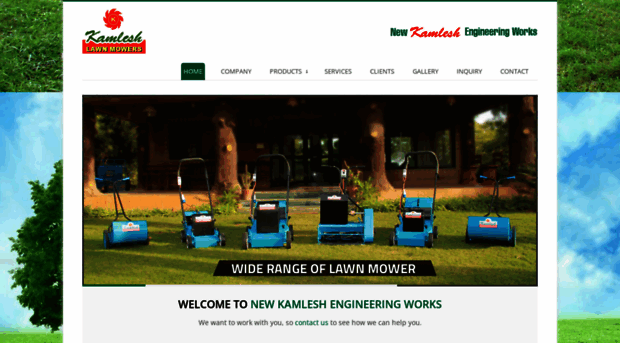 kamleshlawnmowers.com