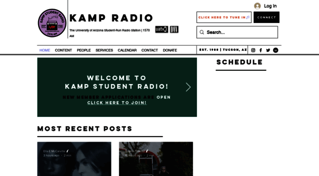 kampstudentradio.com
