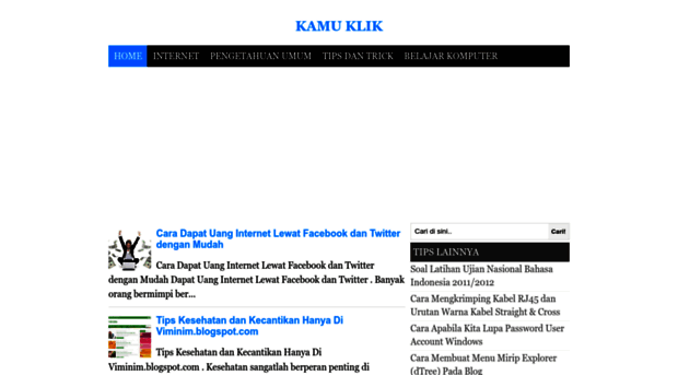 kamu-klik.blogspot.com