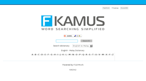 Kamus Flairwork Com What In Malay Means Translat Kamus Flairwork