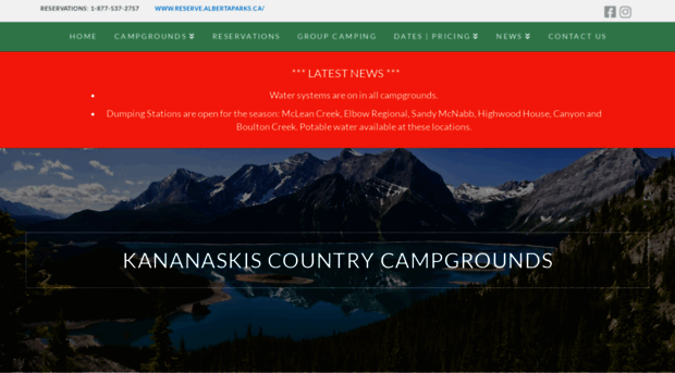 kananaskiscountrycampgrounds.com