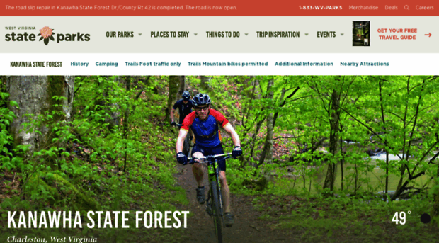 kanawhastateforest.com