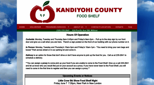 kandiyohicountyfoodshelf.com