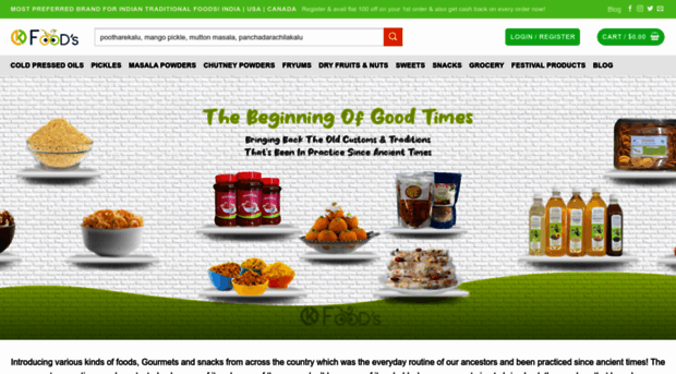 kandrafoods.com