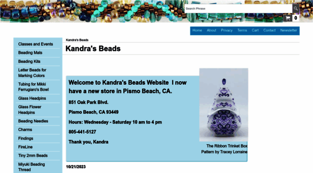 kandrasbeads.com