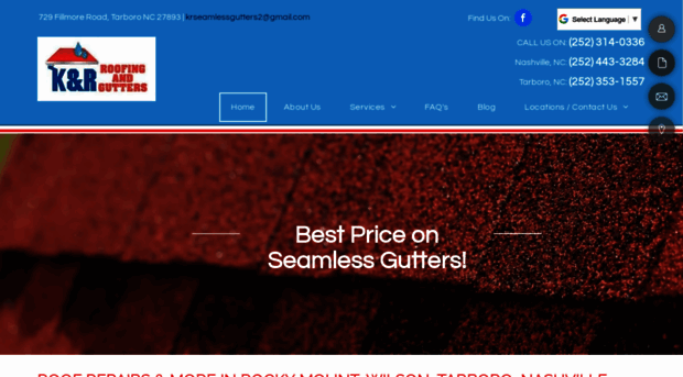 kandrroofingandgutters.com