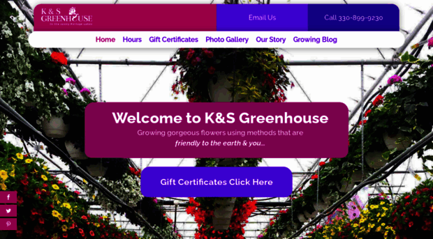 kandsgreenhouse.com