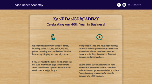 kanedanceacademy.com