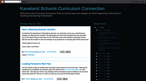 kanelandcurriculumconnection.blogspot.com