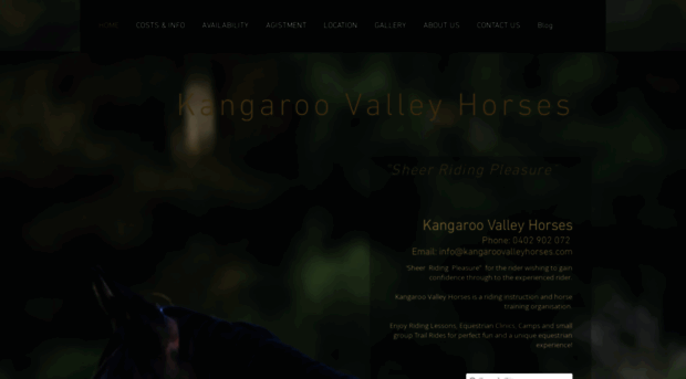 kangaroovalleyhorses.com