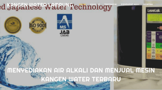 kangenwaterlampung.com